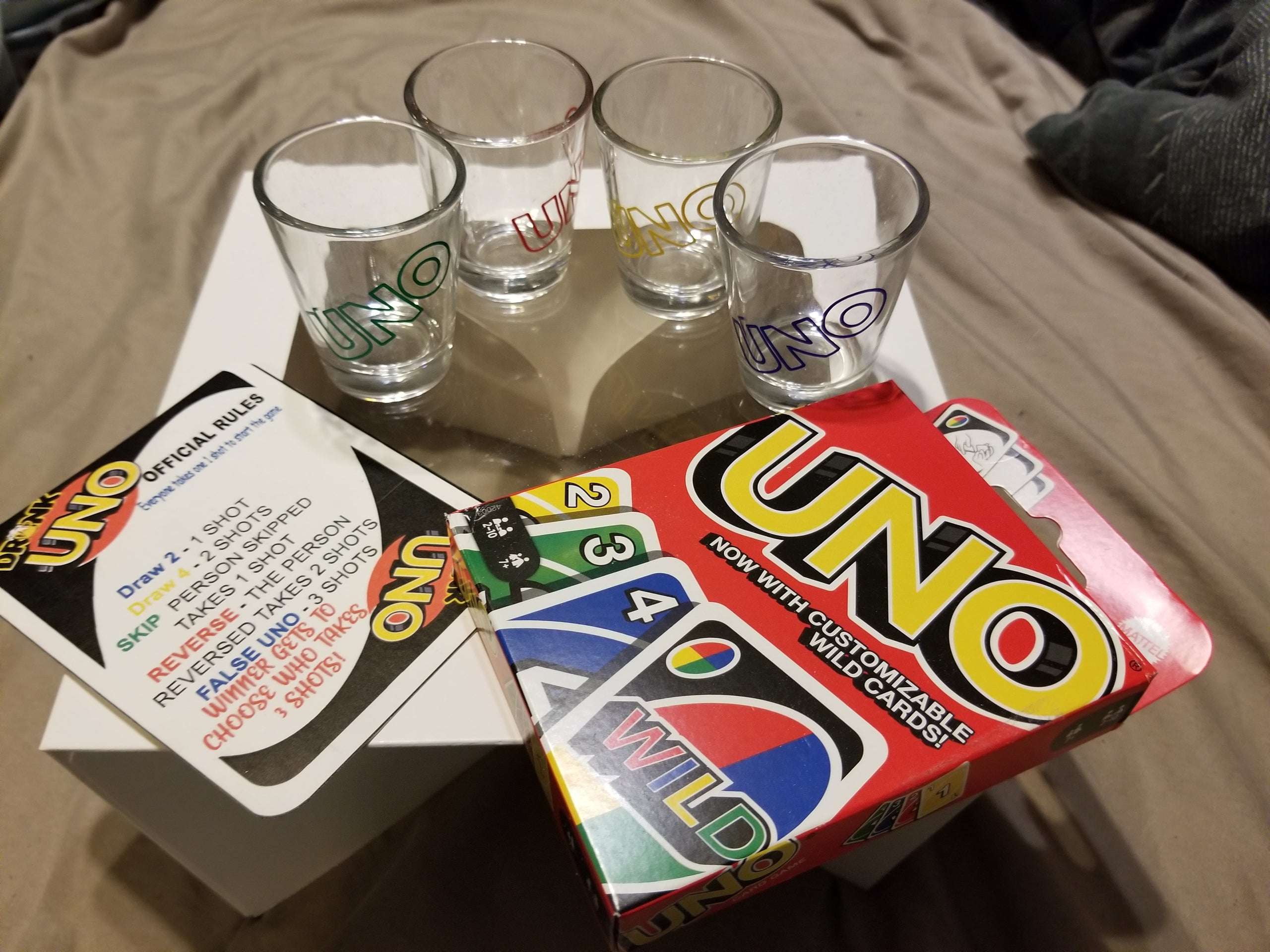 Uno Drunk Official Rules by harrypotterstore
